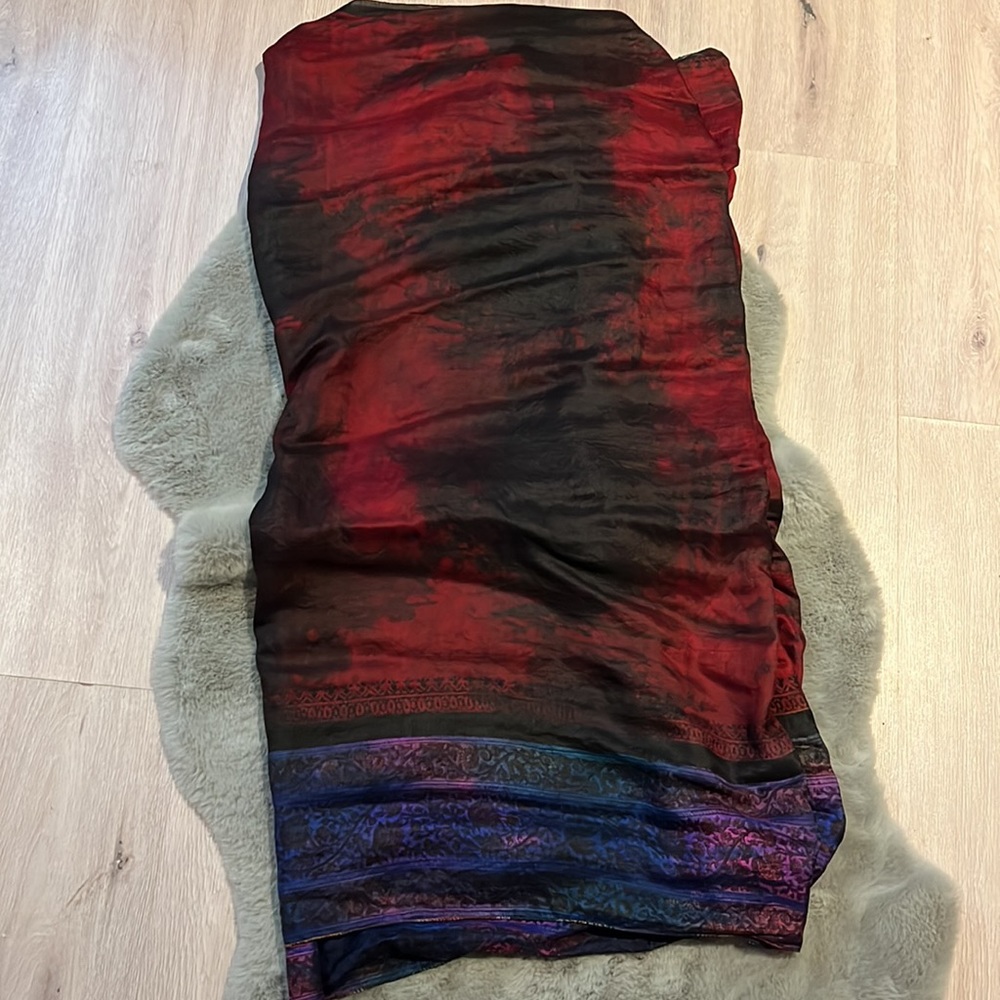 SILK SCARF - Picture 2 of 3